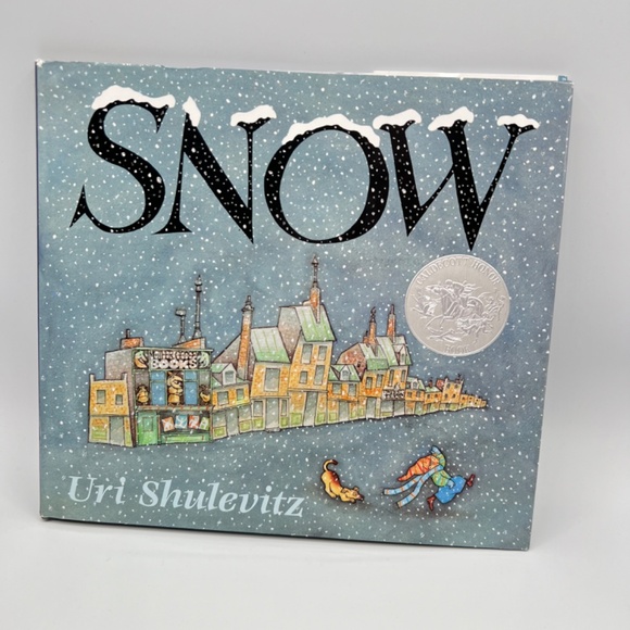 Children's Kid Snow Snowflake Winter Holiday Hardcover Book Vintage - Picture 4 of 11